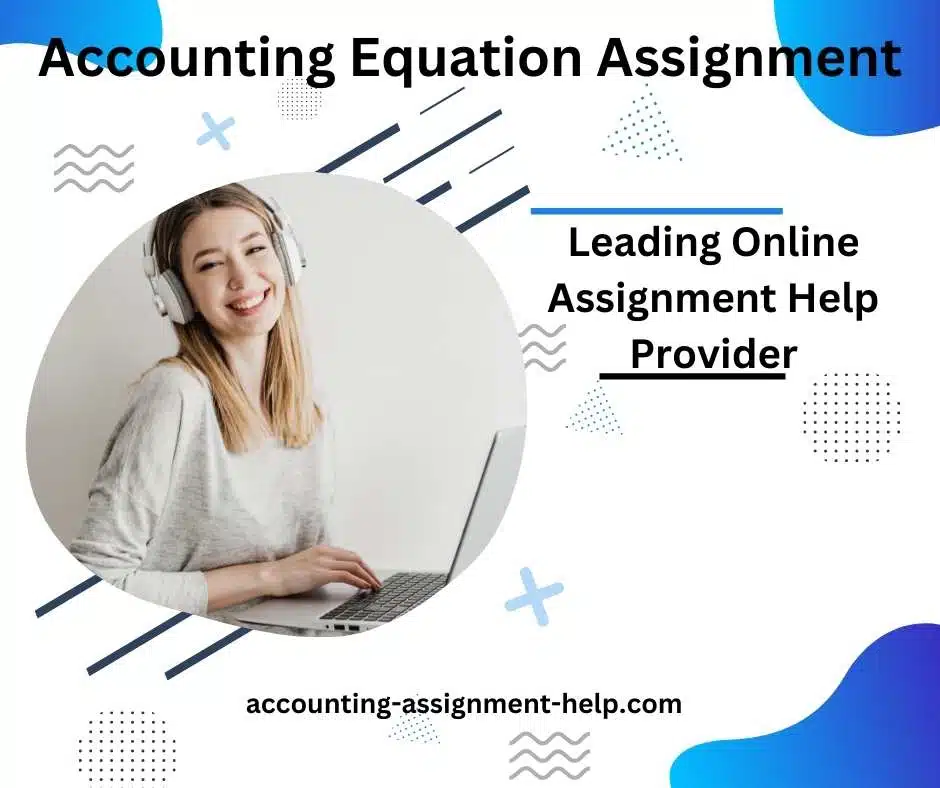 Accounting Equation Assignment