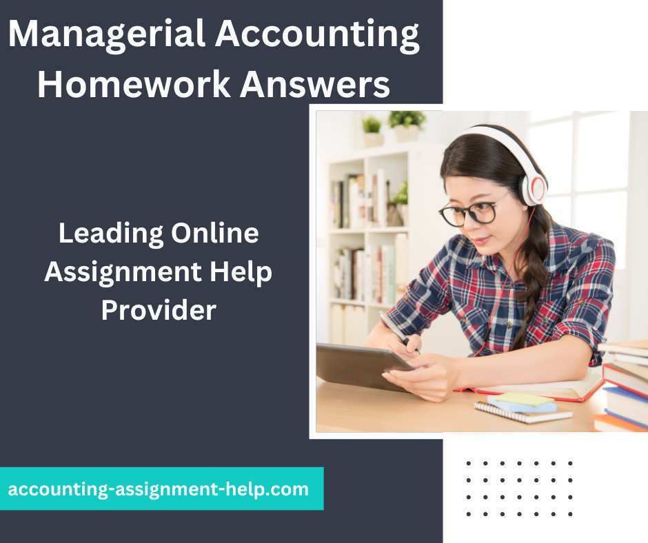 Managerial Accounting Homework Answers