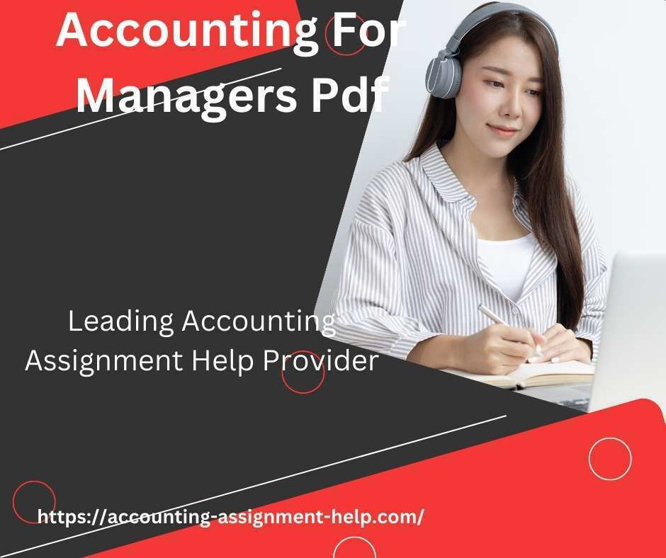 Accounting For Managers Pdf