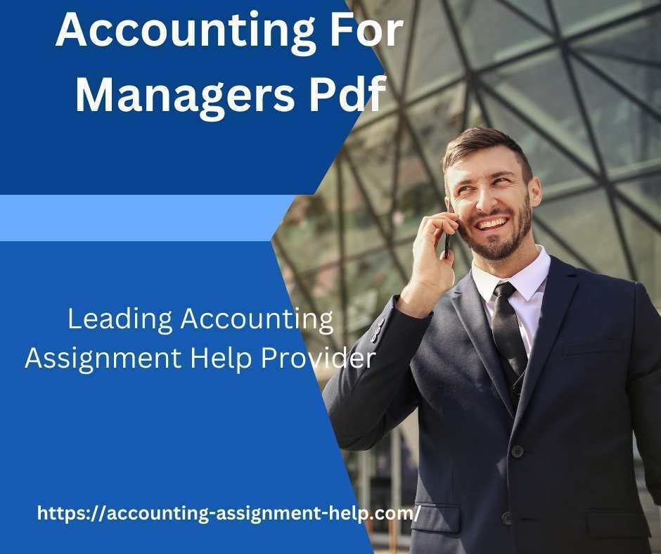 Accounting For Managers Pdf