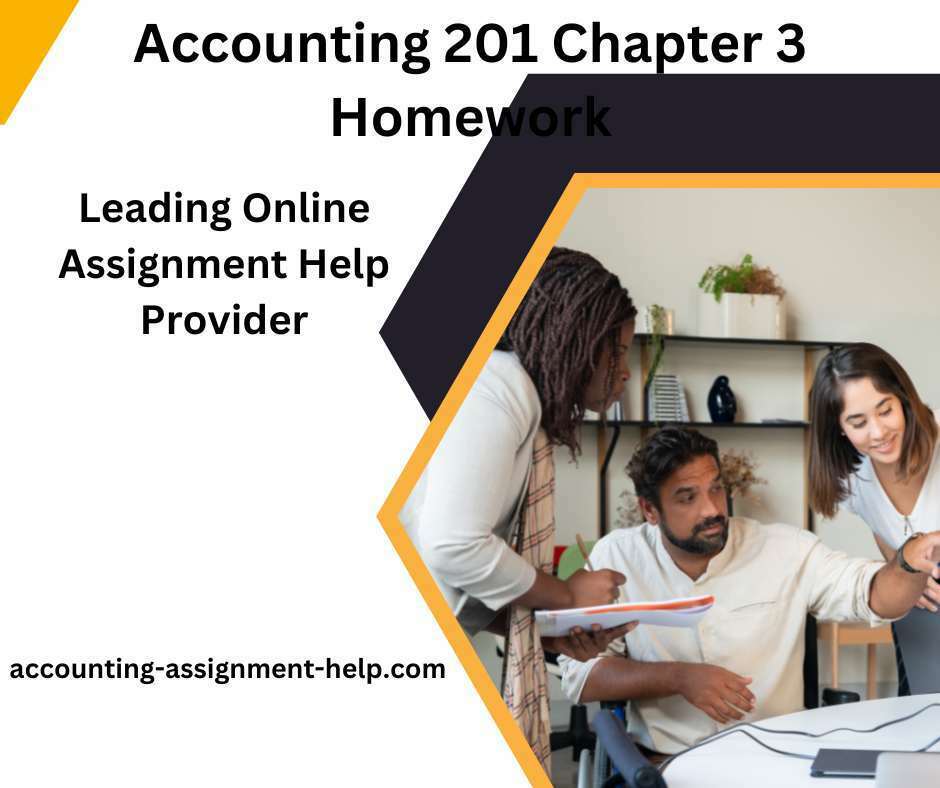 accounting 201 chapter 3 homework