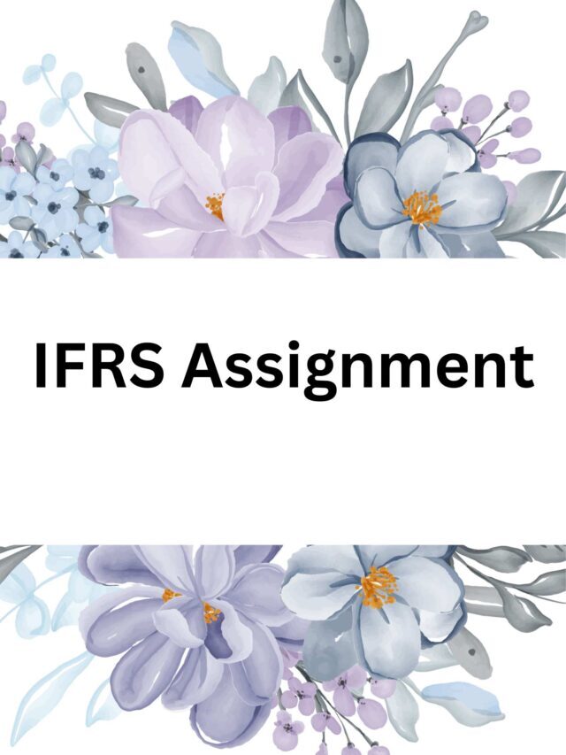 IFRS Assignment