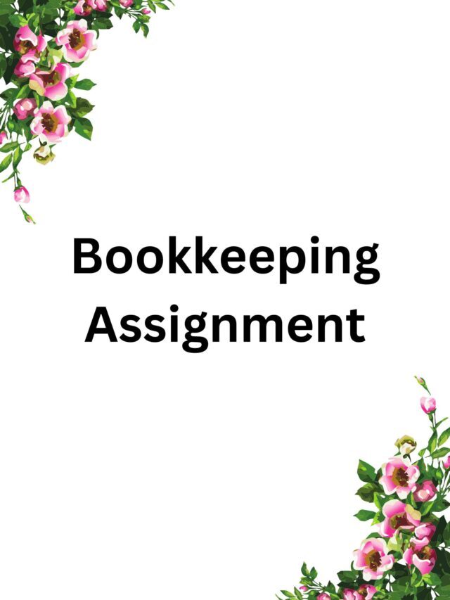 Bookkeeping Assignment