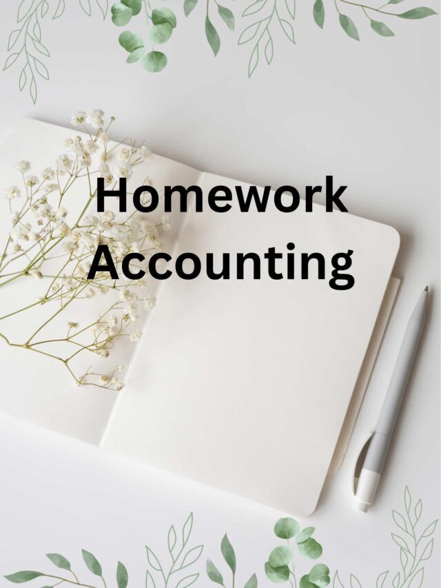 Homework Accounting