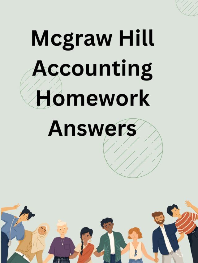 Mcgraw Hill Accounting Homework Answers