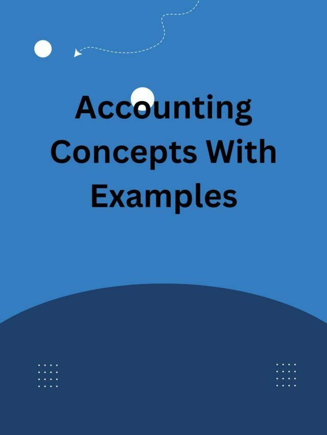 accounting concepts assignment