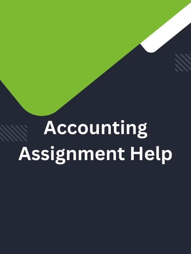 Accounting Assignment Help