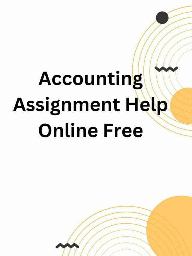 accounting assignment help online free