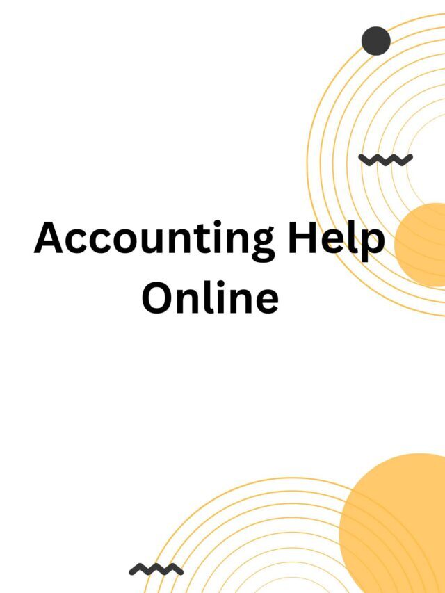 Accounting Help Online